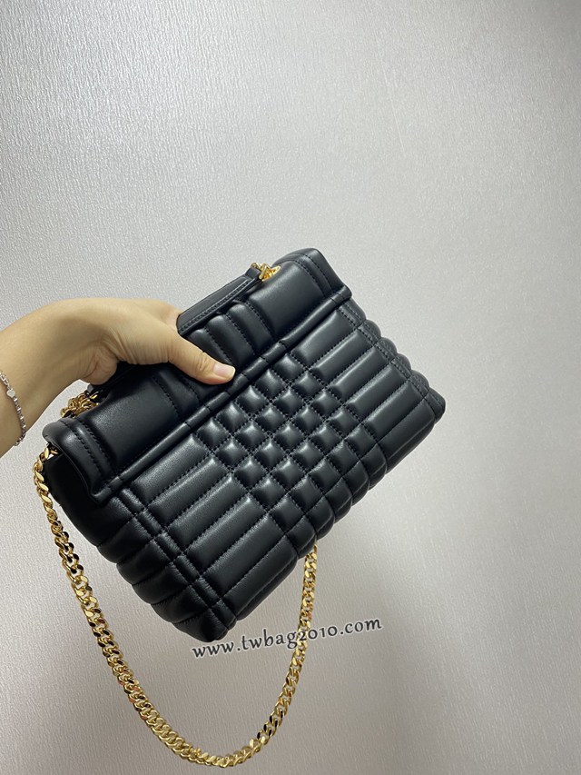 Burberry專門店新款羔羊皮Thomas專屬標識女包 巴寶莉手提單肩斜挎鏈條包 yxb1356